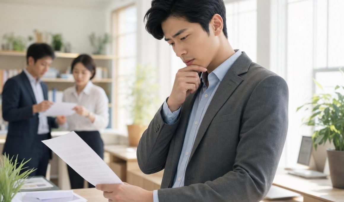 Homme consultant des documents fiscaux — taux de prélèvement à la source 2026