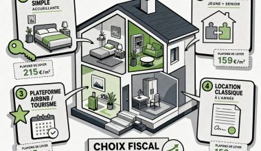 Infographie des options locatives fiscales pour retraités